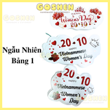  (Lẻ 1 cái) BANNER Theo Even, Nhiều Mẫu Mã, Dày, Cứng Cáp 12cm. 