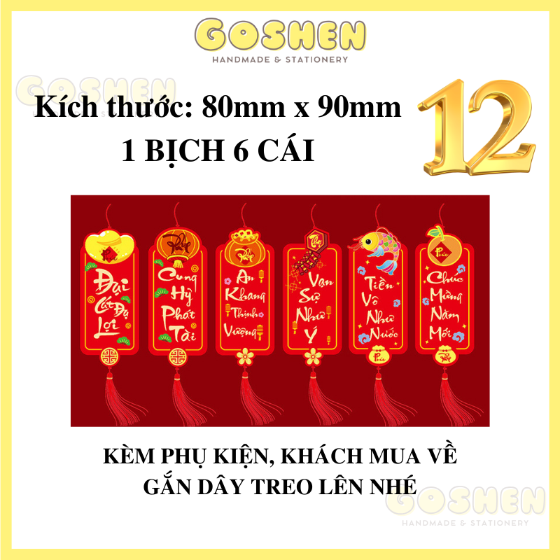  Phụ Kiện Trang Trí Tết, Đào Đông, Hoa Trạng Nguyên, Dây Treo, Liếng Treo Tết Các Loại 