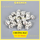  Charm Bông Tuyết, Charm Hạt Ngọc, Chuông, Hộp Quà Phụ Kiện Trang Trí Noel, Giáng Sinh 