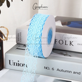  (3cm x Dài 45m) Cuộn Dây Ruy Băng Vải Ren, Khổ 3cm * Cuộn dài 45m, Trang Trí Bó Hoa - Quà Tặng 