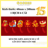  Phụ Kiện Trang Trí Tết, Đào Đông, Hoa Trạng Nguyên, Dây Treo, Liếng Treo Tết Các Loại 