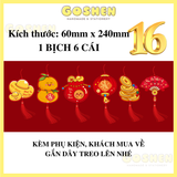 Phụ Kiện Trang Trí Tết, Đào Đông, Hoa Trạng Nguyên, Dây Treo, Liếng Treo Tết Các Loại 