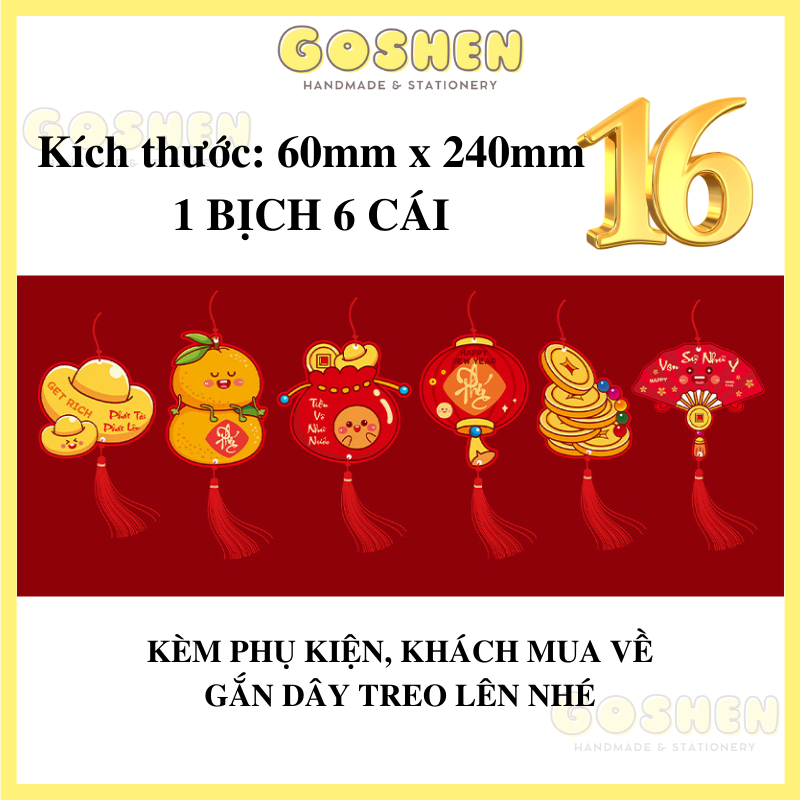  Phụ Kiện Trang Trí Tết, Đào Đông, Hoa Trạng Nguyên, Dây Treo, Liếng Treo Tết Các Loại 