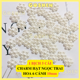  Charm Bông Tuyết, Charm Hạt Ngọc, Chuông, Hộp Quà Phụ Kiện Trang Trí Noel, Giáng Sinh 