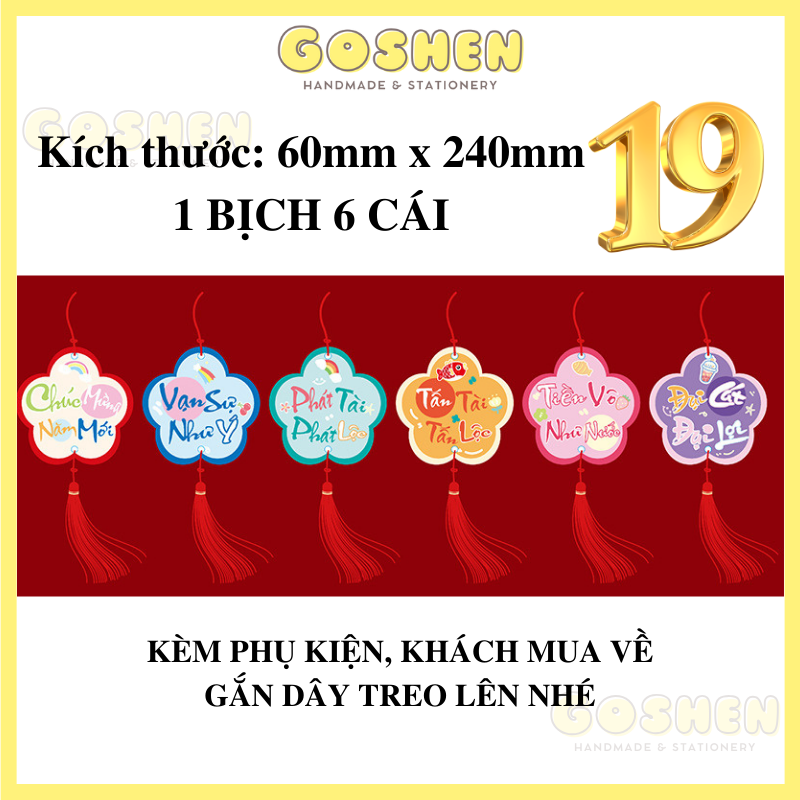  Phụ Kiện Trang Trí Tết, Đào Đông, Hoa Trạng Nguyên, Dây Treo, Liếng Treo Tết Các Loại 