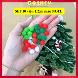  Charm Bông Tuyết, Charm Hạt Ngọc, Chuông, Hộp Quà Phụ Kiện Trang Trí Noel, Giáng Sinh 