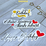  (Lẻ 1 cái) BANNER Theo Even, Nhiều Mẫu Mã, Dày, Cứng Cáp 12cm. 