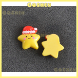  Charm Bông Tuyết, Charm Hạt Ngọc, Chuông, Hộp Quà Phụ Kiện Trang Trí Noel, Giáng Sinh 