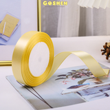  (2cm x Dài 22mét) Cuộn Ruy Băng Lụa Màu Trơn. Siêu Dày Dặn. Chất Liệu Đẹp 