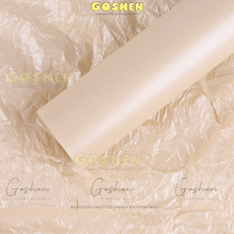  ( 50*70cm) Giấy Mếch Nến Ánh Ngọc, Không Thấm Nước 