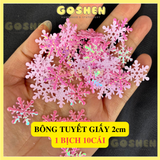  Charm Bông Tuyết, Charm Hạt Ngọc, Chuông, Hộp Quà Phụ Kiện Trang Trí Noel, Giáng Sinh 