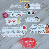  (Lẻ 1 cái) BANNER Theo Even, Nhiều Mẫu Mã, Dày, Cứng Cáp 12cm. 