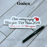  (Lẻ 1 cái) BANNER Theo Even, Nhiều Mẫu Mã, Dày, Cứng Cáp 12cm. 