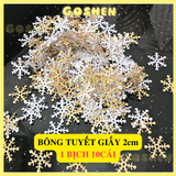  Charm Bông Tuyết, Charm Hạt Ngọc, Chuông, Hộp Quà Phụ Kiện Trang Trí Noel, Giáng Sinh 