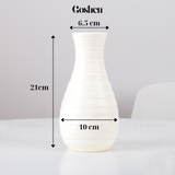 Lọ Hoa - Bình Hoa Nhựa Giả Gốm, Decor Tối Giản Nhưng Tinh Tế. 