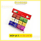  Charm Bông Tuyết, Charm Hạt Ngọc, Chuông, Hộp Quà Phụ Kiện Trang Trí Noel, Giáng Sinh 