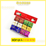  Charm Bông Tuyết, Charm Hạt Ngọc, Chuông, Hộp Quà Phụ Kiện Trang Trí Noel, Giáng Sinh 