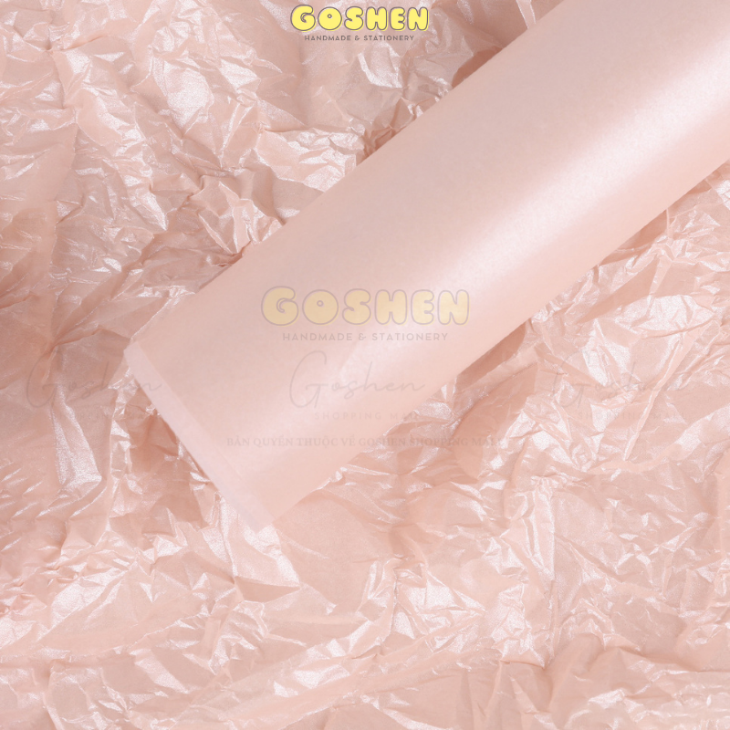  ( 50*70cm) Giấy Mếch Nến Ánh Ngọc, Không Thấm Nước 