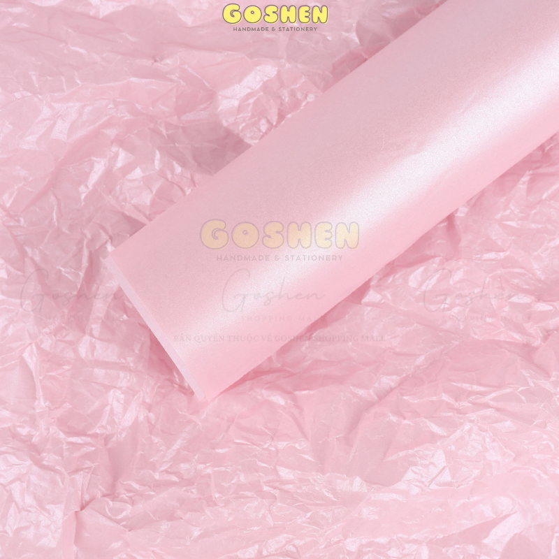  ( 50*70cm) Giấy Mếch Nến Ánh Ngọc, Không Thấm Nước 
