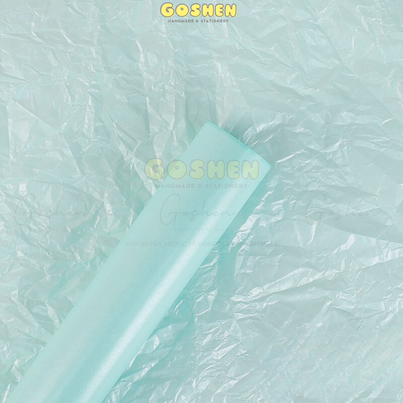  ( 50*70cm) Giấy Mếch Nến Ánh Ngọc, Không Thấm Nước 