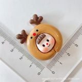  Charm Bông Tuyết, Charm Hạt Ngọc, Chuông, Hộp Quà Phụ Kiện Trang Trí Noel, Giáng Sinh 