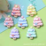  Charm Bông Tuyết, Charm Hạt Ngọc, Chuông, Hộp Quà Phụ Kiện Trang Trí Noel, Giáng Sinh 