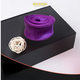  (4cm x Dài 4m) Cuộn Ruy Băng Voan Viền Sóng và Ánh Galaxy, Màu Sắc Trẻ Trung Thắt Nơ,Bó Hoa,Trang Trí Hộp Quà 