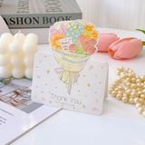  Thiệp Hình Bó Hoa, Thiệp Sinh Nhật, Thiệp Tặng Cô, Thiệp Lễ 8/3, 20/11 Tặng Thầy Cô 