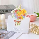  Thiệp Hình Bó Hoa, Thiệp Sinh Nhật, Thiệp Tặng Cô, Thiệp Lễ 8/3, 20/11 Tặng Thầy Cô 
