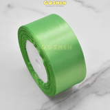  (4cm x 22met) 1 Cuộn Dây Ruy Băng Lụa Bản 4cm 