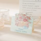  Thiệp Hình Bó Hoa, Thiệp Sinh Nhật, Thiệp Tặng Cô, Thiệp Lễ 8/3, 20/11 Tặng Thầy Cô 