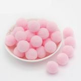  Pom Pom Cục Bông Hàng Đẹp Dùng Trang Trí, Làm Đồ Handmade Nhiều Kích Cỡ 