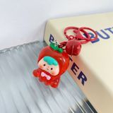  Móc Khóa Em Bé Trái Cây Moi Có Chuông Xinh Xắn Đáng Yêu 
