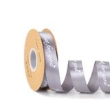  (2.5cm x Dài 45mét) Cuộn Ruy băng Lụa in chữ JUST FOR YOU trang trí hộp quà, bó hoa siêu xinh. 