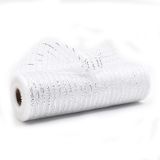  (50cm x 1 mét) Cuộn Lưới Kim Tuyến, Lưới Ánh Kim Gói Hoa, Trang Trí Giỏ Quà, Cây Thông Noel 