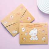  Thiệp Hoạt Hình 3 Trang Gấp Gọn 