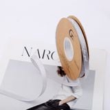  (Ngang 1cm) Cuộn Ruy Băng Lụa 1cm In Chữ Just For You, Duy Băng 1cm Chữ 