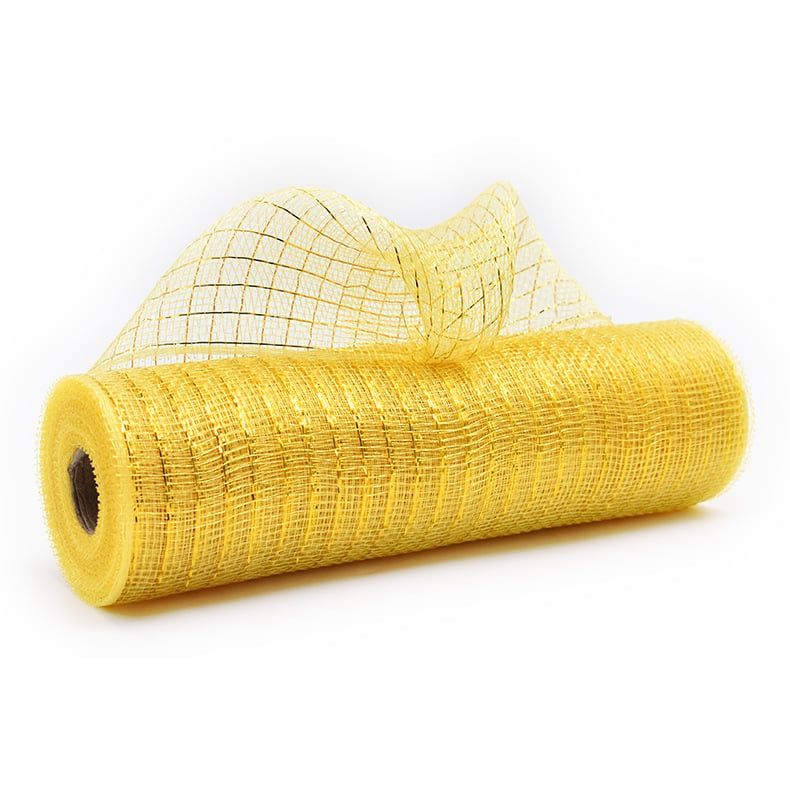  (50cm x 1 mét) Cuộn Lưới Kim Tuyến, Lưới Ánh Kim Gói Hoa, Trang Trí Giỏ Quà, Cây Thông Noel 