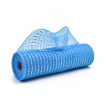  (50cm x 1 mét) Cuộn Lưới Kim Tuyến, Lưới Ánh Kim Gói Hoa, Trang Trí Giỏ Quà, Cây Thông Noel 