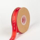  (2,5cm) Cuộn Dây Ruy Băng Lụa Chữ Always By Your Side Trang Trí Làm Nơ Gói Quà, Bó Hoa 