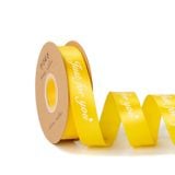  (2.5cm x Dài 45mét) Cuộn Ruy băng Lụa in chữ JUST FOR YOU trang trí hộp quà, bó hoa siêu xinh. 