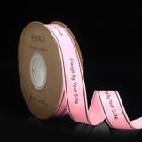  (2,5cm) Cuộn Dây Ruy Băng Lụa Chữ Always By Your Side Trang Trí Làm Nơ Gói Quà, Bó Hoa 