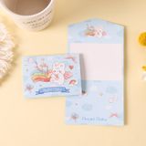  Thiệp Hoạt Hình 3 Trang Gấp Gọn 