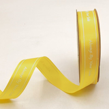  (2,5cm) Cuộn Dây Ruy Băng Lụa Chữ Always By Your Side Trang Trí Làm Nơ Gói Quà, Bó Hoa 