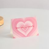  Thiệp Mini Trái Tim Đáng Yêu Ghi Lời Nhắn, Chúc Mừng 
