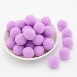  Pom Pom Cục Bông Hàng Đẹp Dùng Trang Trí, Làm Đồ Handmade Nhiều Kích Cỡ 