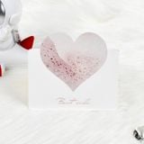  Thiệp Mini Trái Tim Đáng Yêu Ghi Lời Nhắn, Chúc Mừng 