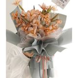  (58*58cm) Giấy Gói Hoa Xốp Hàn Cao Cấp Không Nhăn Không thấm Nước Bó Hoa Đẹp 