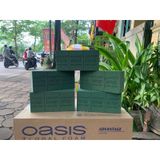  (Lẻ 1 Viên) Xốp Xanh OASIS Cắm Hoa tươi, hoa sáp, mút xốp Oasis Cao Cấp 