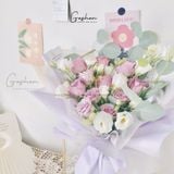  (58cm x 58cm) Giấy Bóng Mờ Trơn. Gói Hoa Gói Quà Dày Dặn 